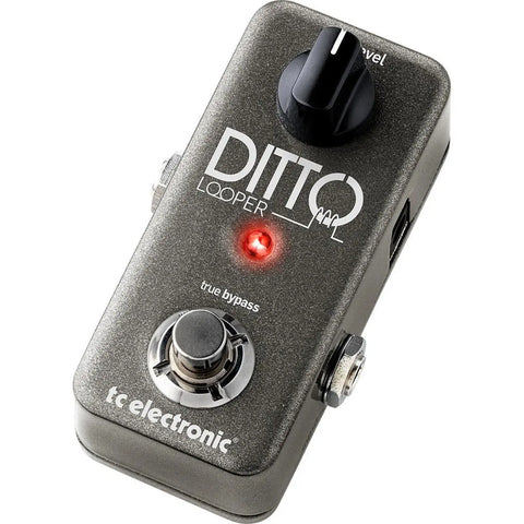 Loop Station Guitarra Tc Electronic Ditto Looper 5 Min Overdubs Gris