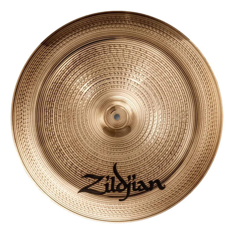 Platillo China 18 Pulgadas, Zildjian S18ch Color Dorado