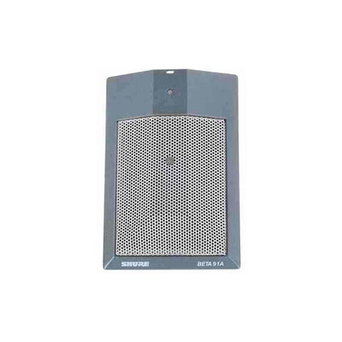 Micrófono De Bombo Batería Shure Beta 91a Semicardioide Color Gris Oscuro