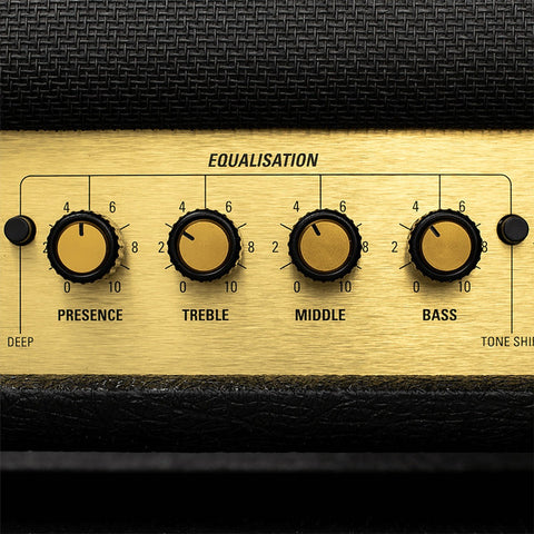 Perilla Color Negro/dorado Loknob Planet Wave Pw-lnl01bg