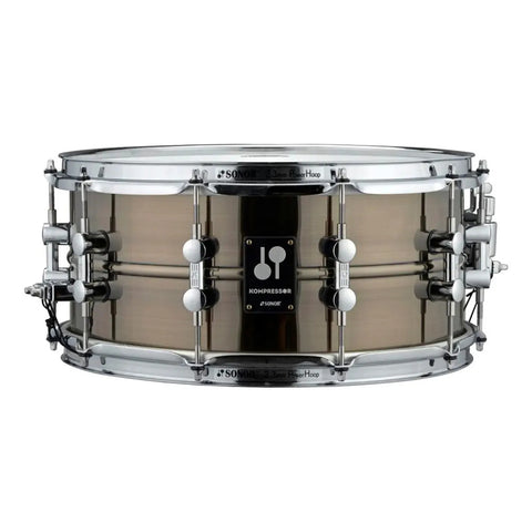 Sonor Ks 1465 Sdb Tarola Kompressor Brass 14 X 6.5 Pulgadas Casco Gris