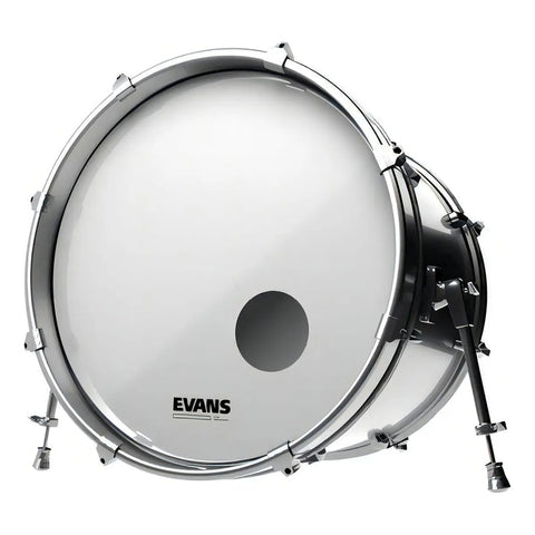Parche Resonante Para Bombo De 22 Pulgadas Evans Bd22rsw Blanco