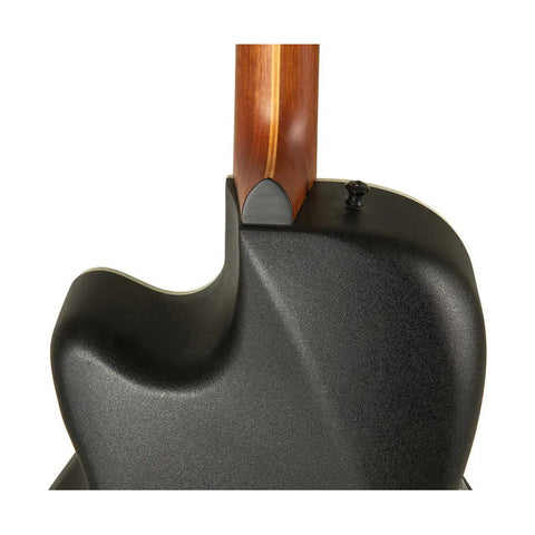 Guitarra Electroacústica Ovation 2771ax-5-g Negra Color Negro Material Del Diapasón Palisandro Orientación De La Mano Diestro Palo De Rosa