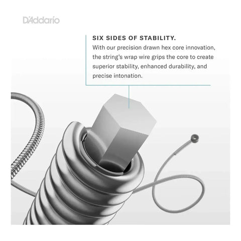 Encordado Daddario Bajo Exl170 Xl 045 4 Cuerd / 41