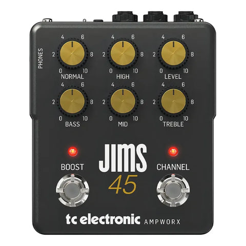 Tc Electronic Jims 45 Preamp Preamplificador Guitarra 2 Canales Usb Di