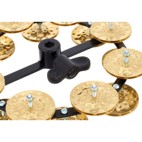 Pandero Para Batería Latón Martillado, Meinl Hthh2b-bk Bronce