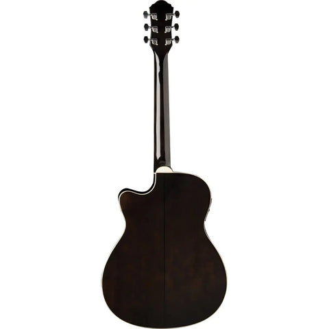 Guitarra Electroacústica Color Negro, Oscar Schmidt Oacef Negro Derecha
