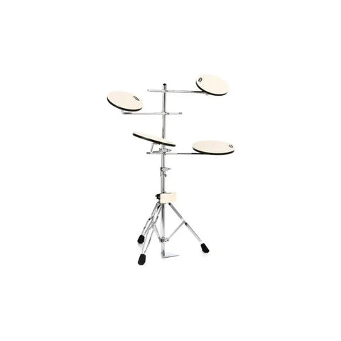 Practicador De Bateria,5 Pads Dw Dwcppadts5 Somos Lo Mejores Color Plateado