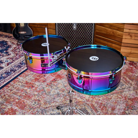 Timbales Spectrum De 14  Y 15  Meinl St1415 Lila