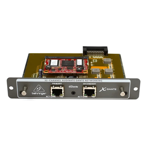 Tarjeta De Expansión 32 Canales 48 Khz, Behringer Xdante