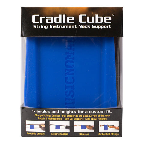 Soporte P/brazos De Guitarra Cradle Cube Music Nomad Mn206 Azul