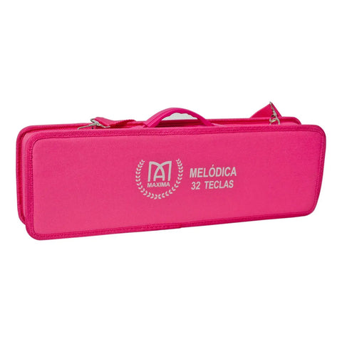 Melodica De 32 Teclas Con Estuche De Tela Maxima Sr-32sf Pnk