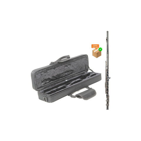 Wesner Pfl2000 Flauta Transversal Tono C Do Con Estuche Color Plateado