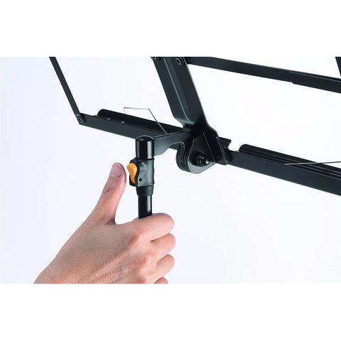 Soporte P/ Partituras C/ Sistema Ez Grip, Hercules Bs118bb Awesome Black
