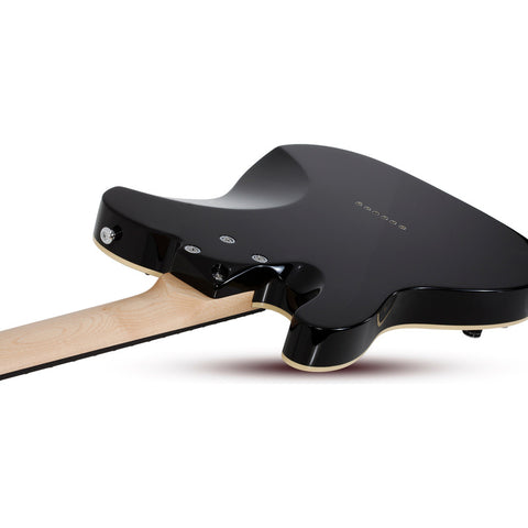 Guitarra Eléctrica Schecter Pt Fastback Gloss Black Diestro Negro