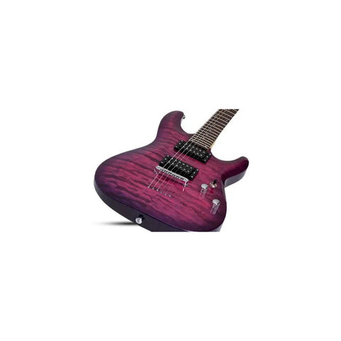 Guitarra Eléctrica Magenta Electrico Schecter C6 Plus Ema Diestro Electric Magenta Palo De Rosa