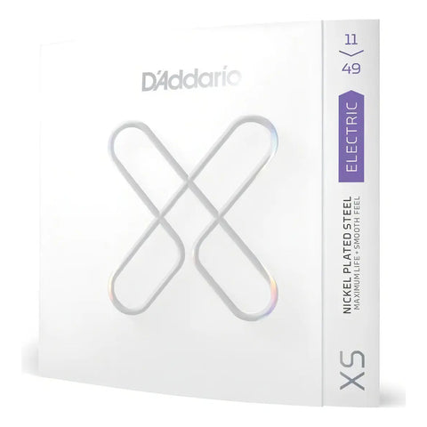 Cuerdas Guitarra Eléctrica D'addario Recubrimiento Xs 11/49