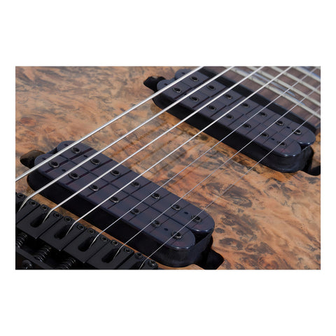 Guitarra Eléctrica Schecter Omen Elite-7 Caoba Charcoal C Diapasón Rosa