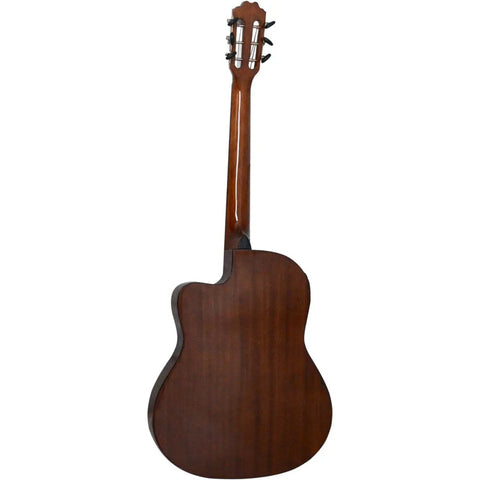 Guitarra Electroacustica Clasica La Sevillana Un-3ceq Steel Natural