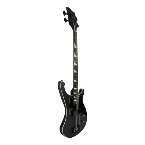 Bajo Eléctrico Rickenbacker Mars Rknbkr Deluxe Black Diestro Negro