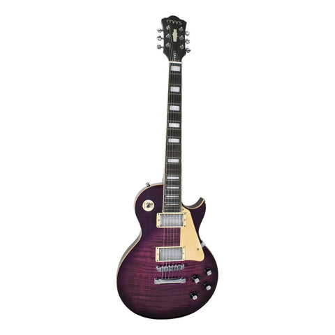 Guitarra Eléctrica 6 Cuerdas Mars Les Paul Traditional Ppl Color Morado Material Del Diapasón Palisandro Orientación De La Mano Diestro Palo De Rosa