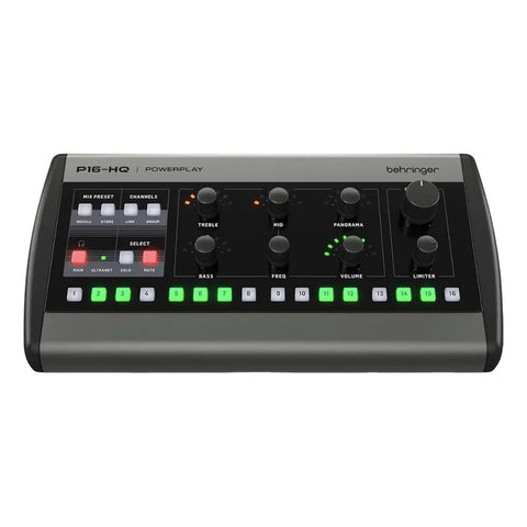 Mezclador Digital 16 Canales Monitoreo Behringer P16-hq