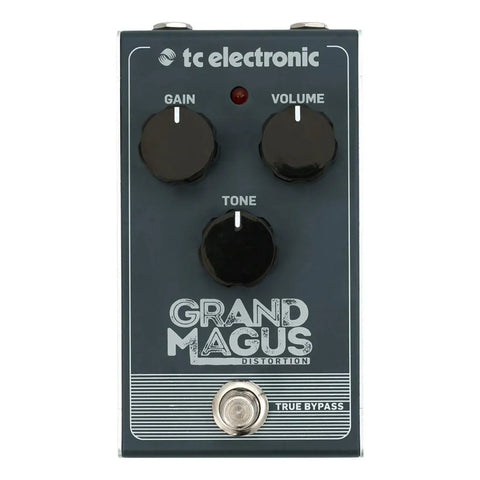 Pedal Distorsión Tc Electronic Grand Magus Tipo Valvular Guitarra Gris