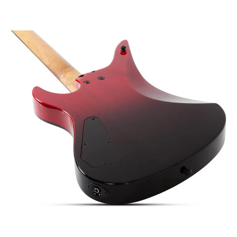 Guitarra Eléctrica Schecter Avenger Standard Blood Burst Color Rojo Material Del Diapasón Palo De Rosa Orientación De La Mano Diestro