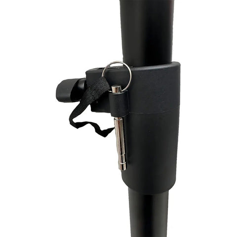 Poste Tubo Soporte Ajust. Para Bafle Y Sub Gremori Gmr-tyw15 Color Negro