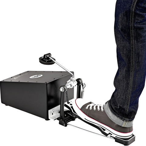 Meinl Sbb1 Baquetón Para Snarebox Forma L Fieltro Pedal Color Acero