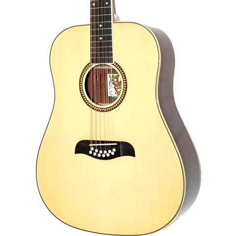 Guitarra Acústica Oscar Schmidt Od312 12 Cuerdas Brillante Dreadnought Abeto