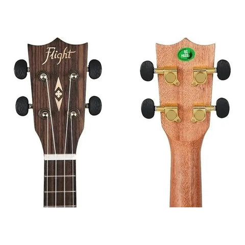 Ukelele Soprano Acústico Flight Dus450 Mango Madera Marrón Mate