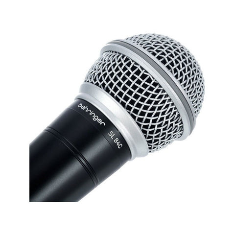 Micrófono De Mano Vocal Dinamico Cardioide Behringer Sl 84c Negro/gris