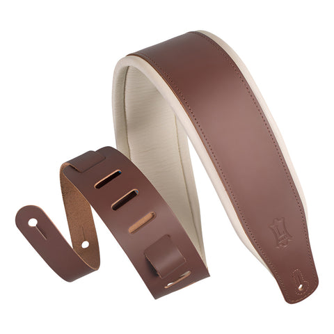 Tahali P/guitarra Brown Levys M26pd-brn_crm Café Amped Leather