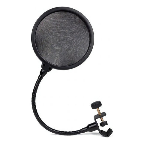 Antipop Con Cuello De Ganso Para Microfono Samson Ps04 Negro