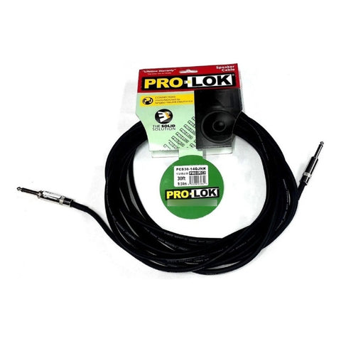 Cable De Bocina 9.14m Plug Jumbo 1/4 Prolok Pcs30-14qjnk
