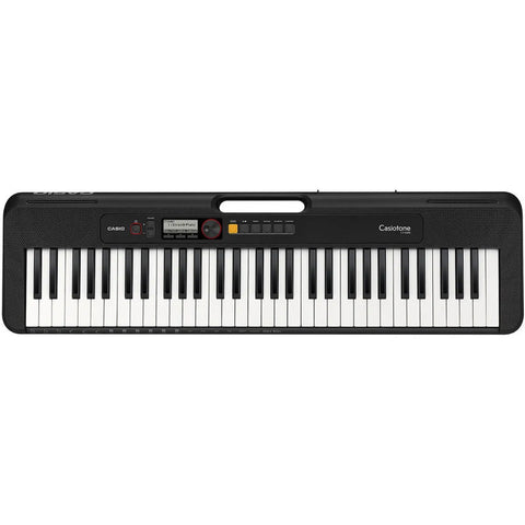 Teclado Portatil 61 Teclas Con Eliminador Casio Ct-s200 Negro