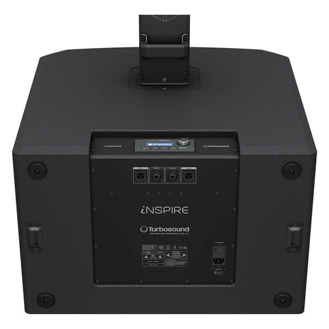 Turbosound Inspire Ip3000  Sistema Columna 2000w 2×12  Dsp Negro