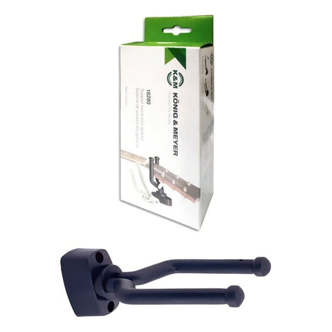 Soporte K&m Para Guitarra De Pared - Konig & Meyer Color Negro
