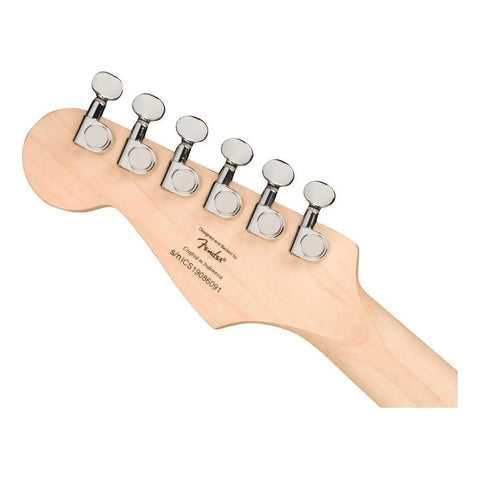 Guitarra Eléctrica Infantil Squier By Fender Mini Stratocaster De Álamo Shell Pink Brillante Diapasón De Laurel Indio Diestro Laurel De La India