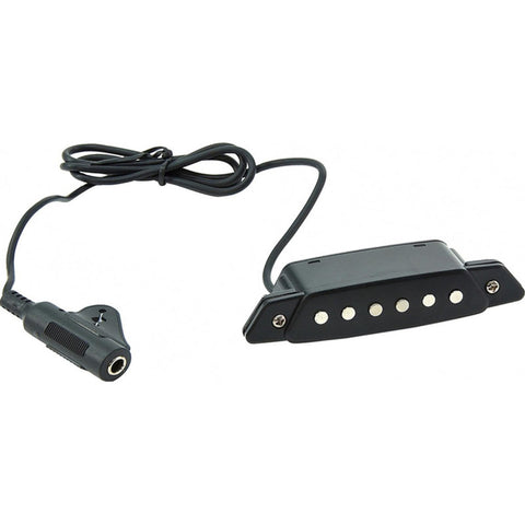 Pastilla Magnética Para Guitarra Acústica Belcat Sh-85 Negro