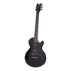 Guitarra Eléctrica Schecter Sgr Solo-ii De Tilo Midnight Satin Black Con Diapasón De Palo De Rosa