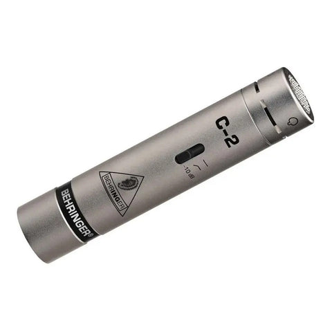 Micrófonos Behringer C-2 Condensador Cardioide Color Plateado