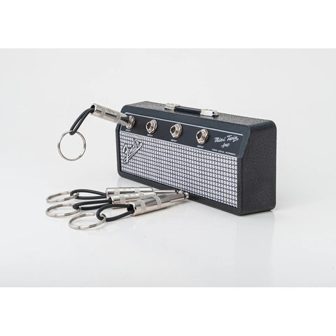 Porta Llaves Original Con Licencia Pluginz Fender Jack Rack Gris