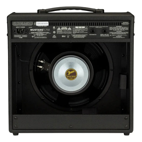 Amplificador Para Guitarra De 50w Fender Mustang Series Lt50 Negro