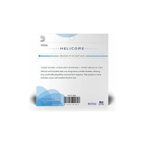 Encordado Para Viola D'addario Helicore H410mm De 15 - 16