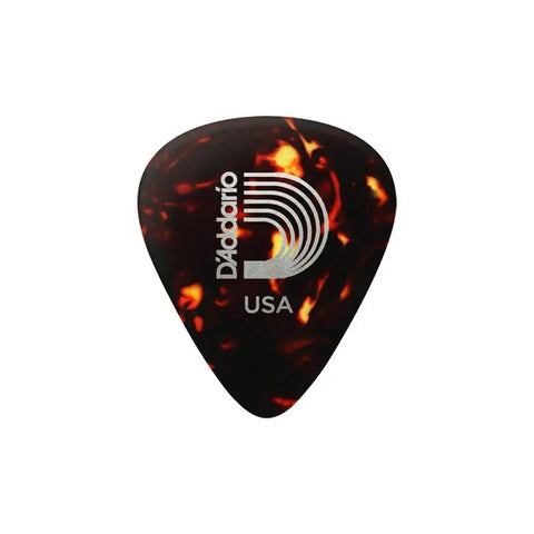 Plumillas Planet Waves 1 Mm 10 Pz Daddario Guitarra Bajo Ukelele Negro Y Rojo Pesado 1 Mm
