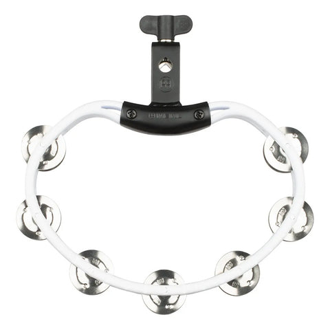Pandero Plástico Abs Jingles Acero Inoxidable Meinl Htmt2wh Blanco