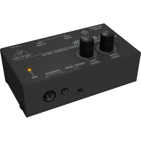 Amplificador Audífonos De Monitoreo, Behringer Ma400 Negro