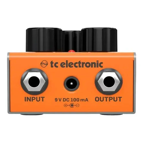 Tc Electronic Choka Pedal Efecto Tremolo Para Guitarra Color Naranja Claro